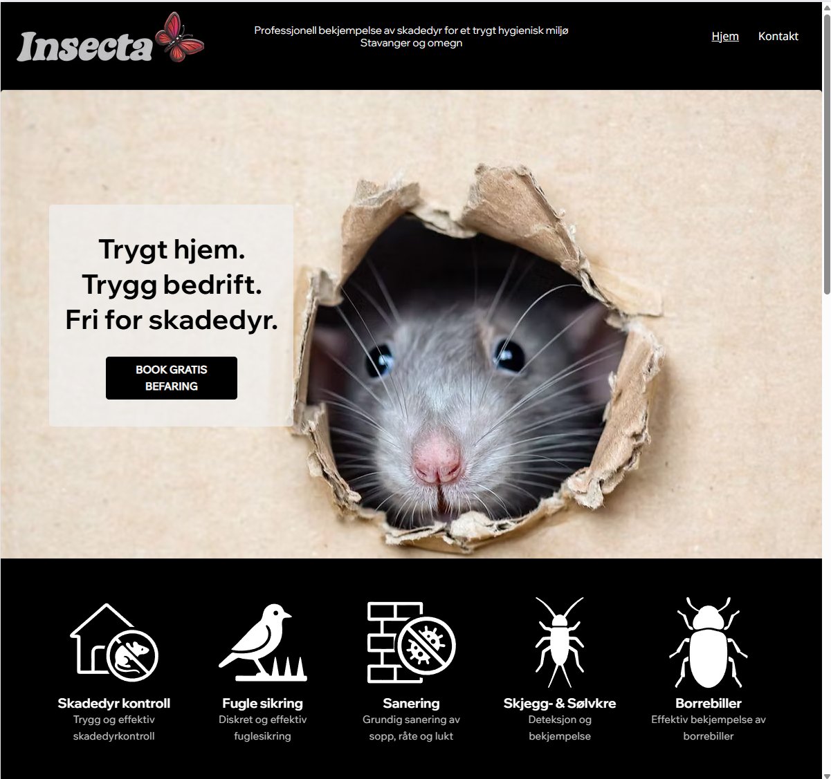 InsectaVeto – det gamle designet