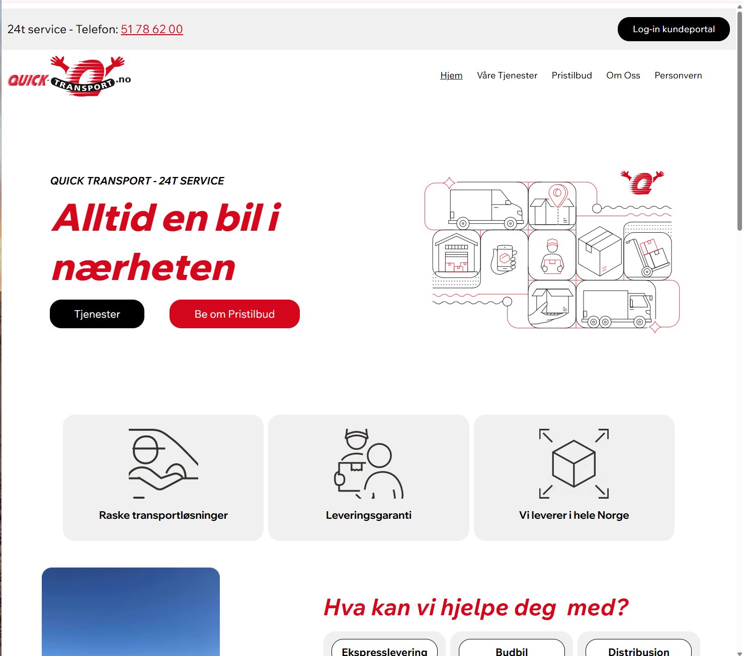 Quick Transport – design før redesign