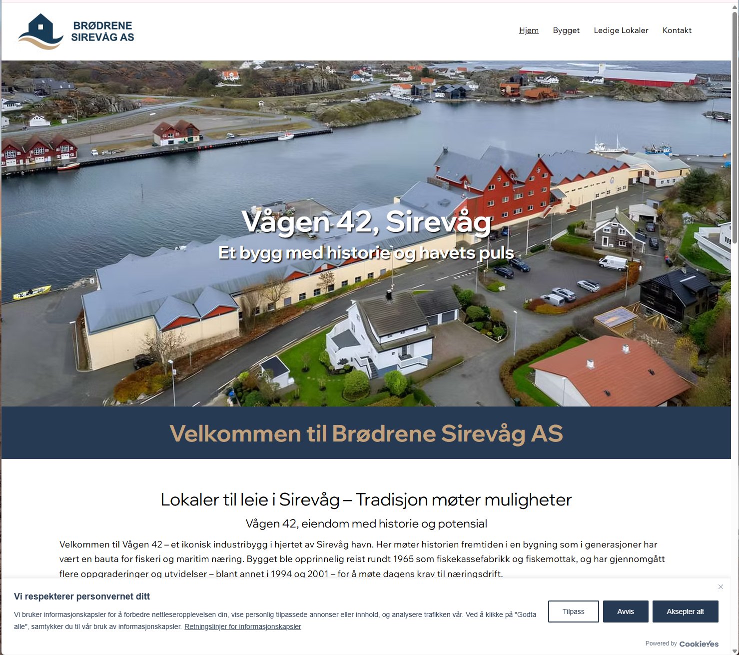 Brødrene Sirevåg AS – det gamle designet